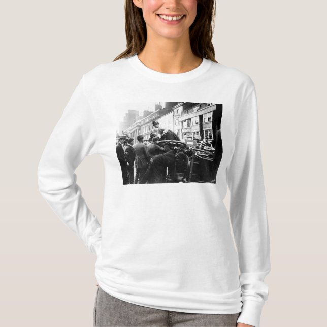 Camiseta Un accidente de calle (Anverso)