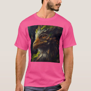Camiseta Un acercamiento de un pájaro de presa