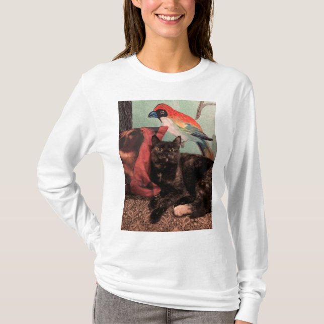 Camiseta Un acogedor jardín interior (Anverso)
