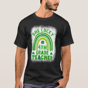 Camiseta Un afortunado cuarto profesor de St Patricks Day e