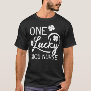 Camiseta Un afortunado día de enfermera de Nicu St Patricks