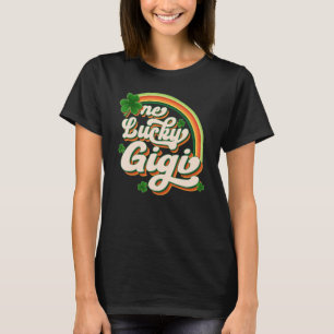 Camiseta Un afortunado Gigi Funny Irlandés C St Patrick's D