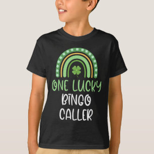 Camiseta Un afortunado llamador de bingo Día de San Patrici
