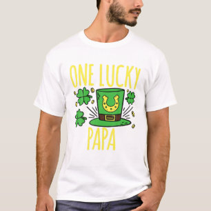 Camiseta Un afortunado papá St. Patrick's Day Lucky Papa