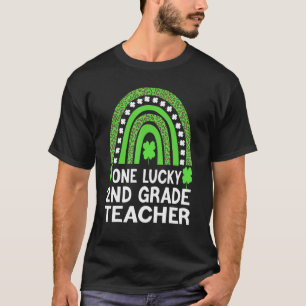 Camiseta Un afortunado profesor de 2º grado St Patricks Day