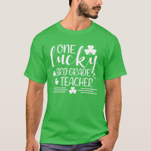 Camiseta Un afortunado profesor de 2º grado St Patricks Day