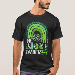 Camiseta Un Afortunado Profesor De Arcoiris En Reconocimien