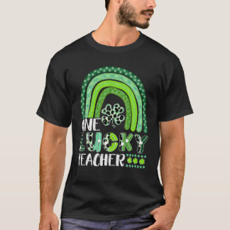Camiseta Un Afortunado Profesor De Arcoiris En Reconocimien