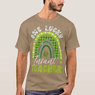 Camiseta Un afortunado profesor de infantes Rainbow St Patr