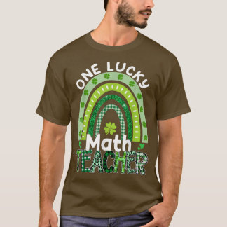 Camiseta Un afortunado profesor de matemáticas de San Patri