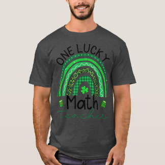 Camiseta Un afortunado profesor de matemáticas de San Patri