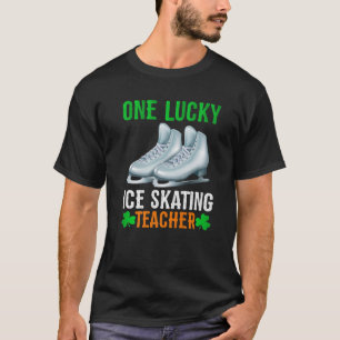 Camiseta Un afortunado profesor de patinaje sobre hielo St.