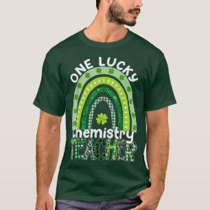 Camiseta Un afortunado profesor de química en la enseñanza 