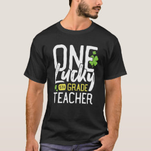 Camiseta Un afortunado profesor de quinto grado St. Patrick