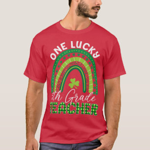 Camiseta Un afortunado profesor de St Patrick's Day 5º grad