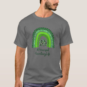 Camiseta Un afortunado profesor de St Patrick's Day Princip