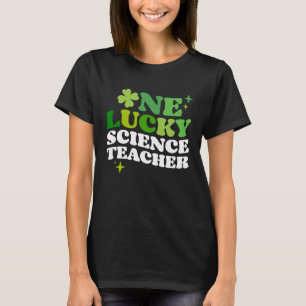 Camiseta Un afortunado profesor irlandés de ciencias en el 