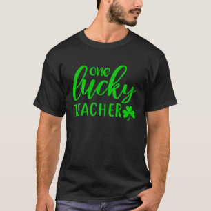 Camiseta Un afortunado profesor irlandés en San Patricio Dí