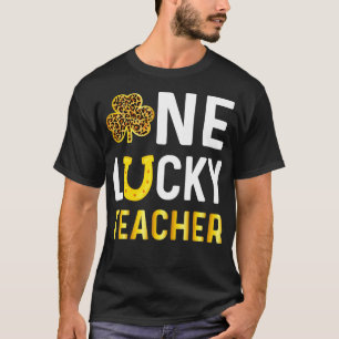 Camiseta Un afortunado profesor obsequia el Día de San Patr