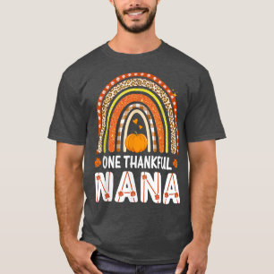 Camiseta Un Agradecido Nana Rainbow Leopard Cae En Otoño Qu