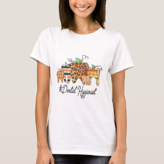 Camiseta Un Agradecido Otoño Higiénico Dental Thanksgi