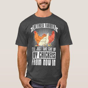 Camiseta Un agricultor jubilado se jubila por su gracia