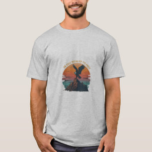 Camiseta Un águila esperando a su presa