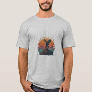 Camiseta Un águila esperando a su presa