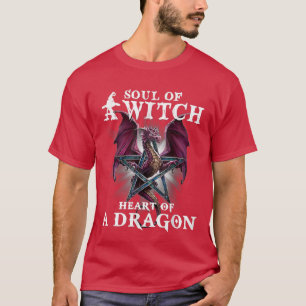 Camiseta Un Alma De Un Corazón De Brujas De Dragón Oscuro 2