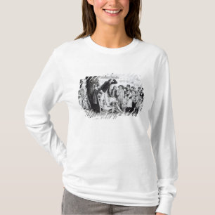 Camiseta Un altavoz socialista, grabado por W.Strong, 1891