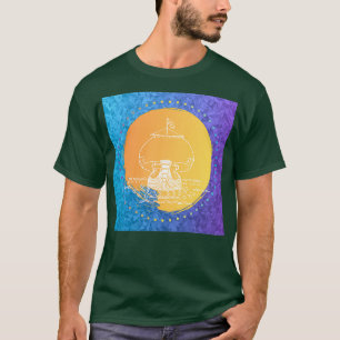 Camiseta Un amanecer llamativo