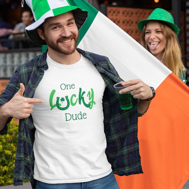 Camiseta Un Amigo Lucky | Día del Personalizable San Patric (Subido por el creador)
