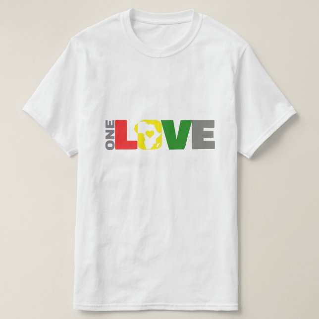 CAMISETA UN AMOR-ÁFRICA (Diseño del anverso)