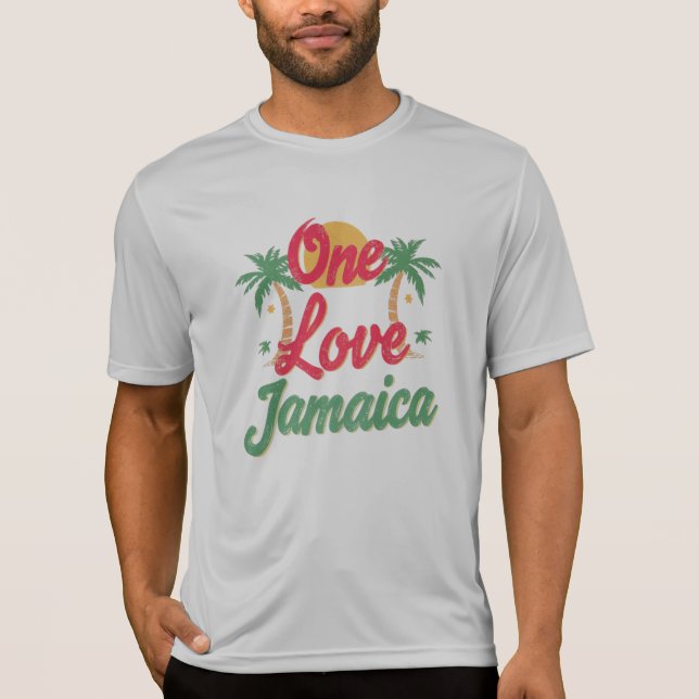 Camiseta Un amor Jamaica (Anverso)