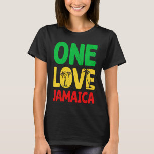 Camiseta Un Amor Jamaica I Rasta I Rastafari I Jamaicano Re