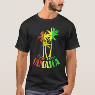 Camiseta Un amor para Jamaica: Reggio de vacaciones caribeñ