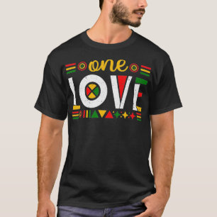 Camiseta Un amor rasta reggae Jamaica amante de la música p