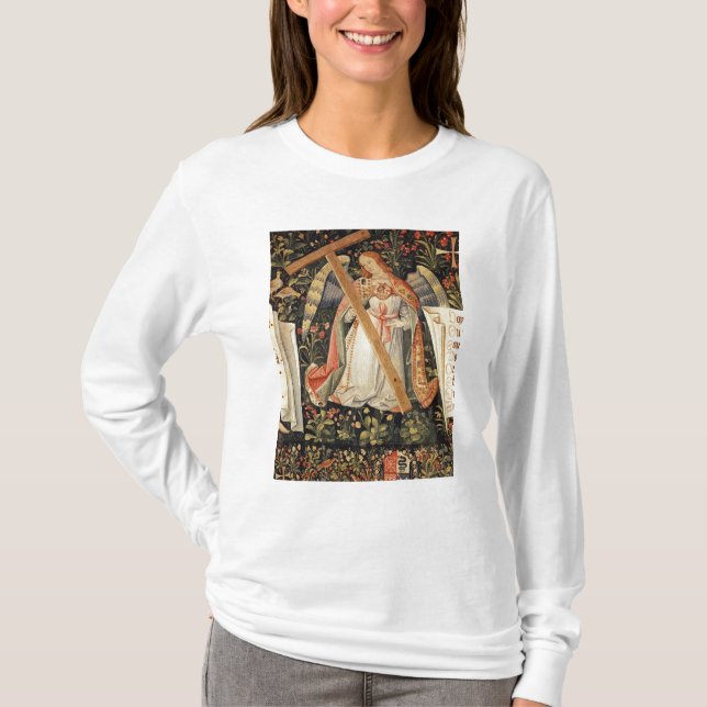 Camiseta Un ángel que lleva la cruz (Anverso)