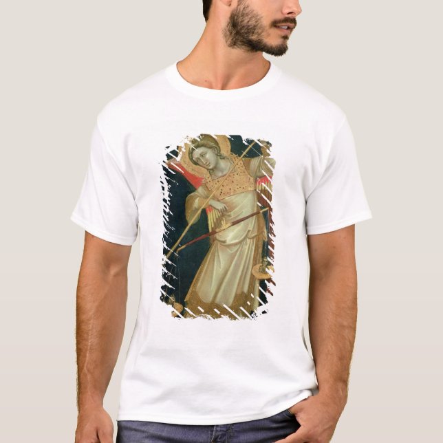 Camiseta Un ángel que pesa un alma, c.1348-55 (Anverso)