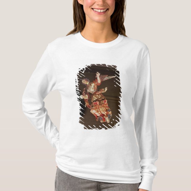Camiseta Un ángel sobre el altarpiece (Anverso)
