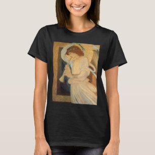 Camiseta Un ángel tocando una flauta dulce por Burne Jones