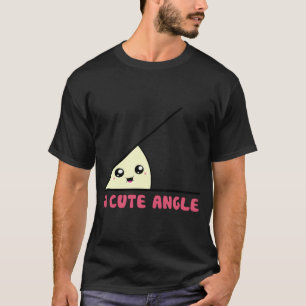 Camiseta Un ángulo agudo lindo vintage