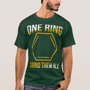 Camiseta Un Anillo Para Engancharles A Todas Las Ciencias Q