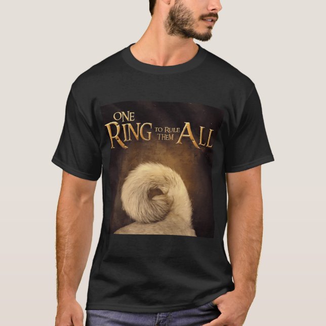 Camiseta un anillo para gobernarlos a todos (Anverso)