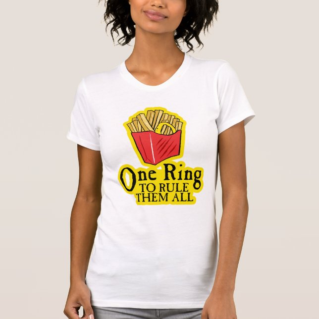 Camiseta Un anillo para gobernarlos todos (Anverso)