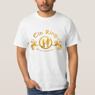 Camiseta Un anillo Usted a knechten…