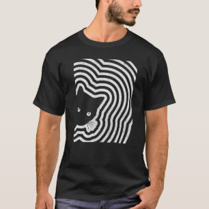 Camiseta Un animal felino lindo Novedad cumpleaños