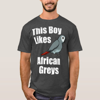 Camiseta Un animal rico en loro exótico a este chico le gus