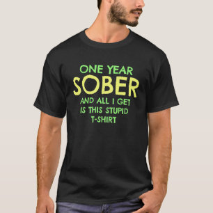 Camiseta Un año sobrio