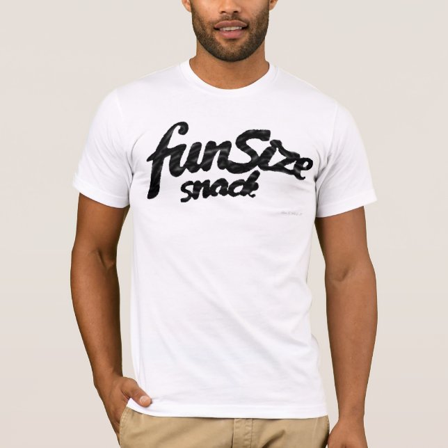 Camiseta ¡Un aperitivo de tamaño divertido! (Anverso)